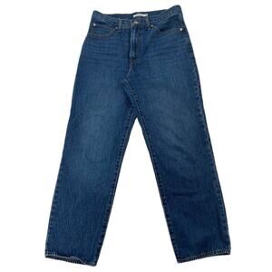 Levi's Straight Leg Jeans in Dark Blue Denim